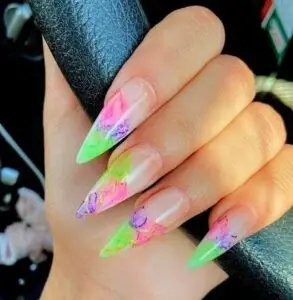 Extreme Acrylic manicure