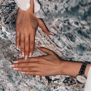 Hybrid manicure