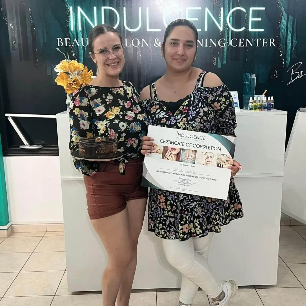 Indulgence Certificate of completion 2