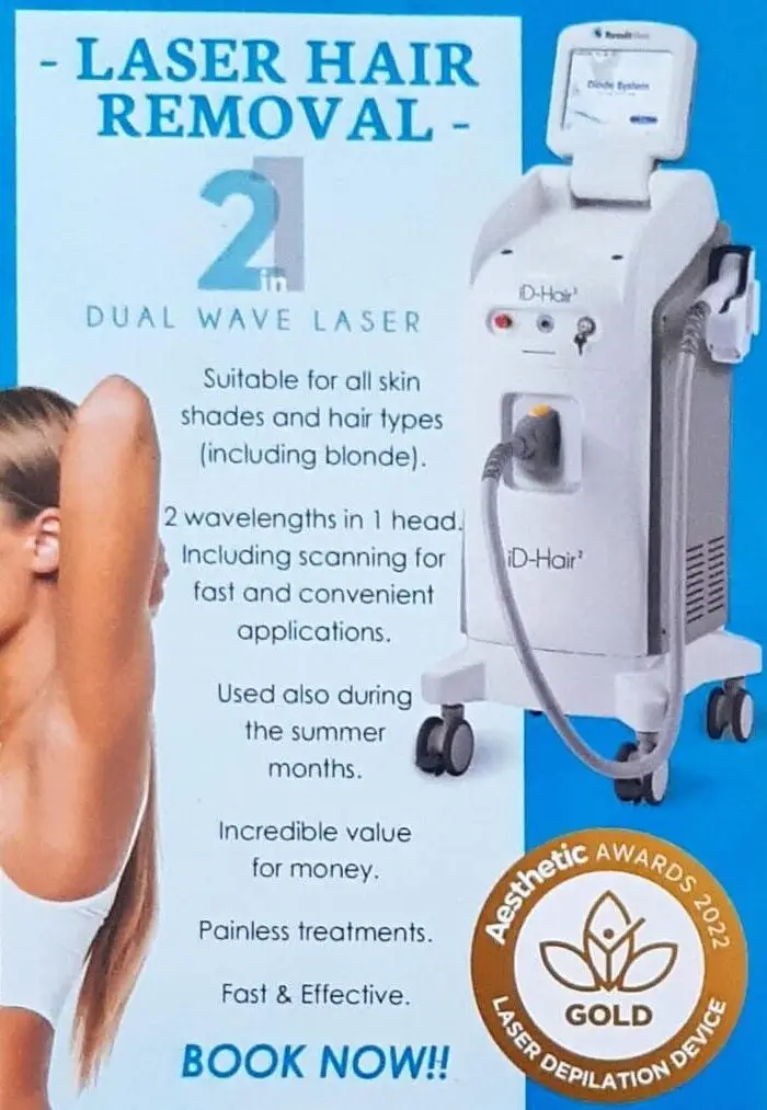 2in1 dual wave laser